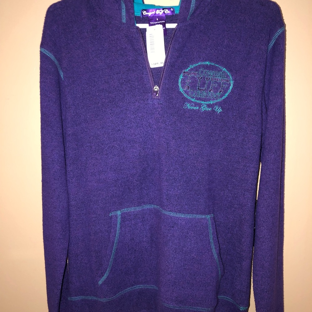 Cowgirl tuff 1/2 zip